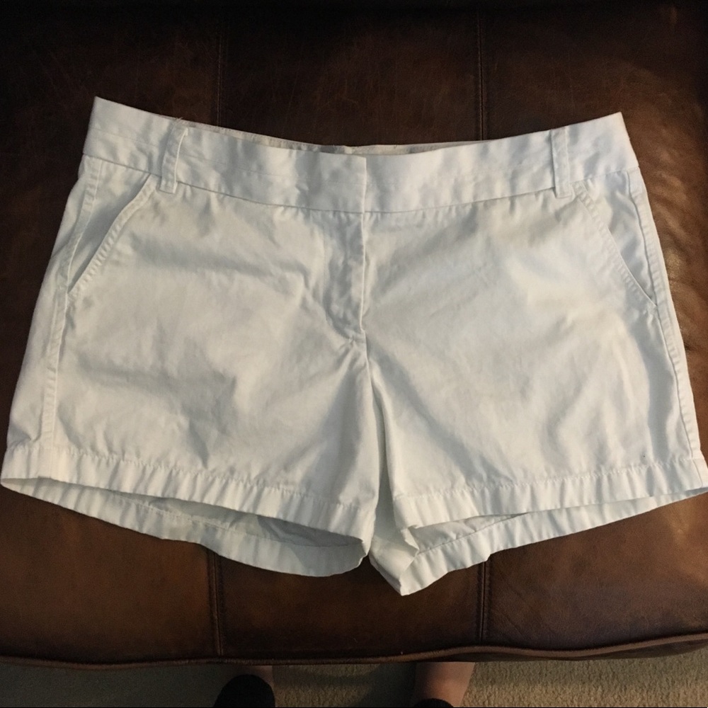 JCrew 4” chino shorts